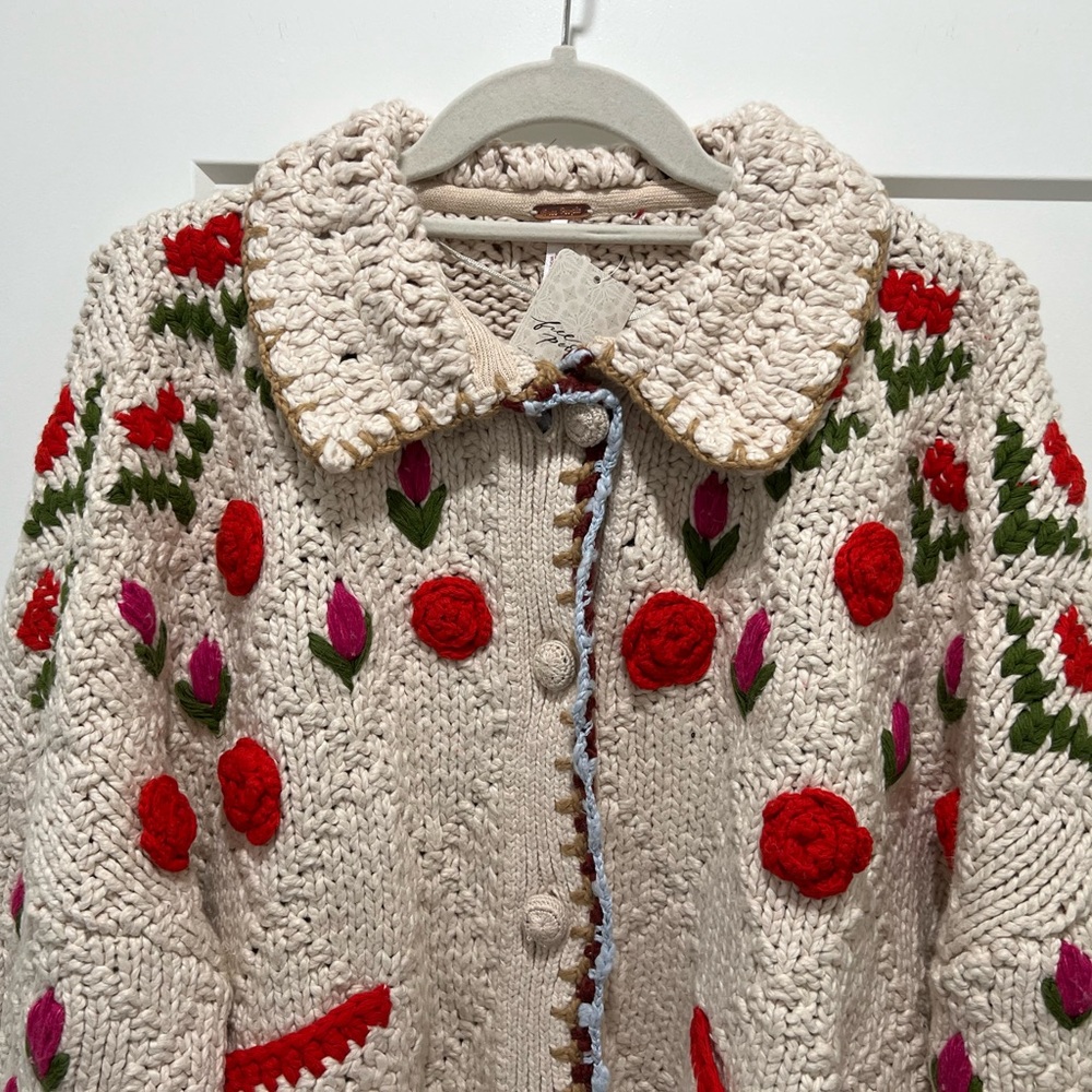 free people Rose Bud Cardigan - Picture 6 of 7